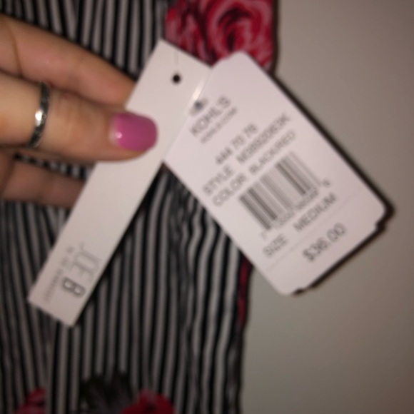 BNWT Joe B wide leg striped pants - Picture 8 of 8
